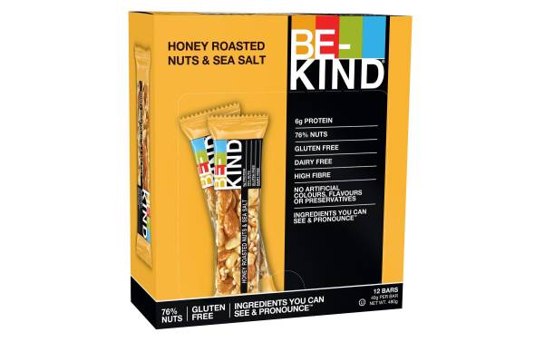 BE-KIND Riegel Honey Roasted Nuts &amp; Sea Salt 12 x 40 g