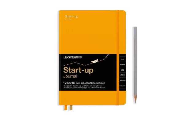 Leuchtturm Notizbuch Start-Up Journal A5, Blanko, Rising Sun