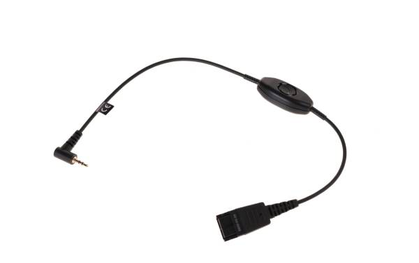 Jabra Anschlusskabel ST25T 2.5 mm Klinke – QD 0.3 m