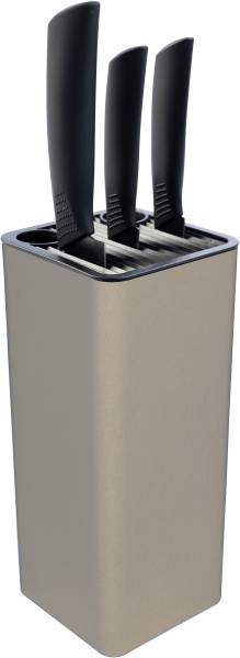 VIVANCO Messerset mit Block 20074-beige 3-teilig, beige