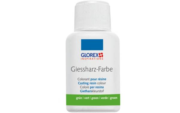 Glorex Farbpigmente Giessharz Farbe 20 ml, Grün