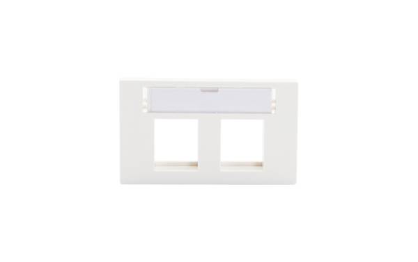 Dätwyler IT Infra Anschlussmodul FLF mit SF, 2x Keystone