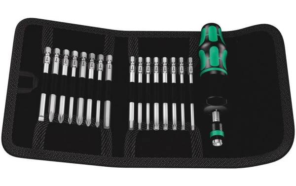 Wera Werkzeug-Etui Kraftform Kompakt 60 Torque 17-teilig