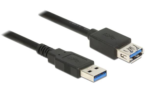 Delock USB 3.0-Verlängerungskabel USB A – USB A 2 m