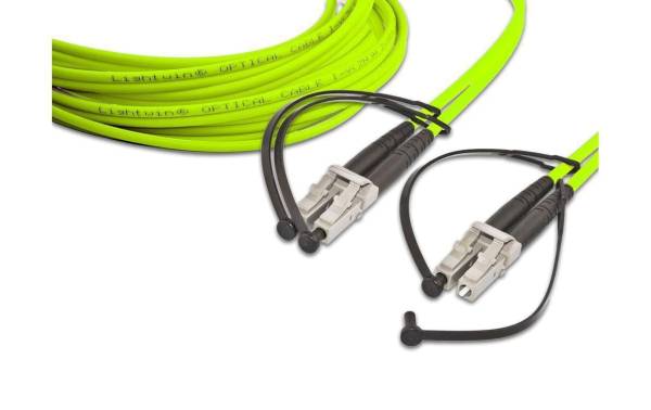 Lightwin LWL-Patchkabel LC-LC, Multimode, OM5, 50cm