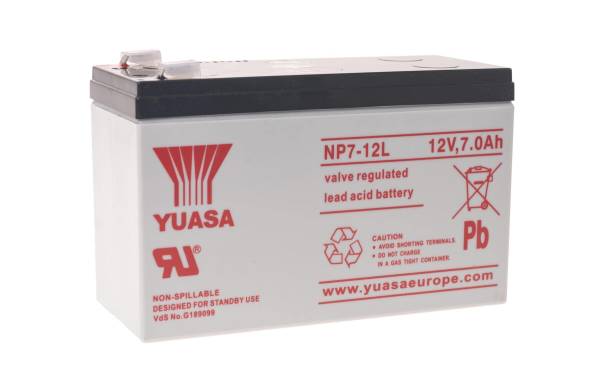 YUASA Ersatzbatterie NP7-12L