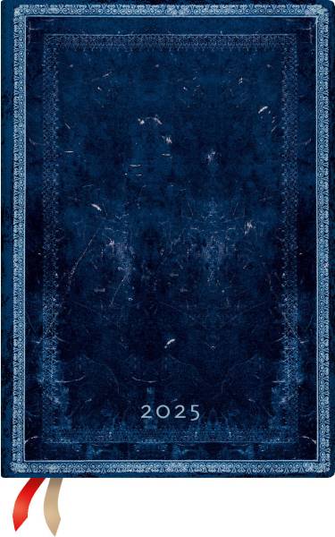 PAPERBLANKS Agenda Inkblot 2025 DHD6035 1W/1S VSO Midi HC DE 12.5x18cm