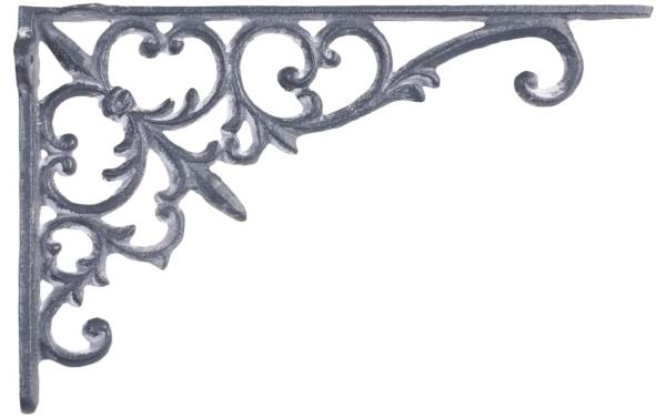 Chic Antique Regalträger 23.5 x 15.5 cm, Grau