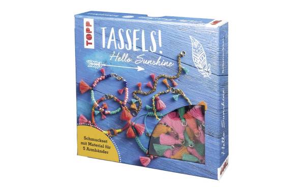 Frechverlag Schmuck Bastelset Tassels! Hello Sunshine