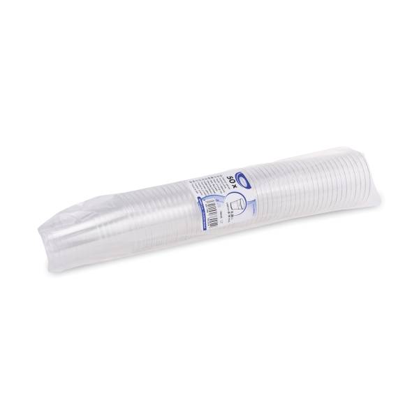 Becher (PET) glasklar 78mm 0,25L – 50 Stück