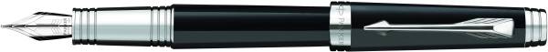 PARKER Füllfederhalter F S0887850 PREMIER Black silver