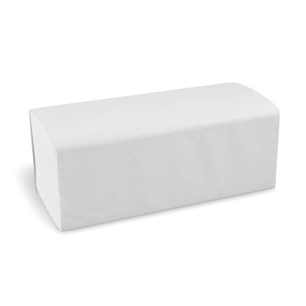 Papier-Falthandtuch (FSC Mix) gefaltet ZZ 2-lagig weiß 25 x 21 cm – 3200 Stück