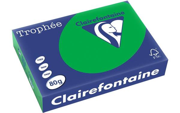 Clairalfa Multifunktionspapier Trophée, A4, billardgrün