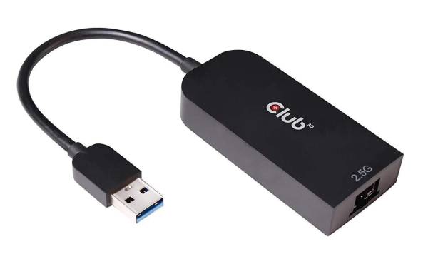 Club 3D Adapter USB 3.2 Gen1 Type A auf RJ45 2.5Gbps