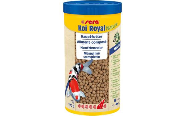 sera Koifutter Koi Royal Nature Medium, 270 g