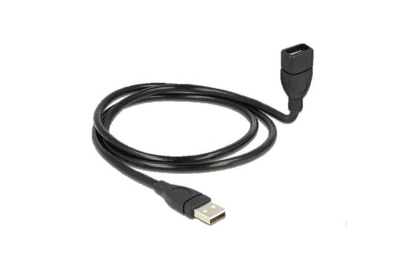 Delock USB 2.0-Kabel ShapeCable USB A – USB A 1 m