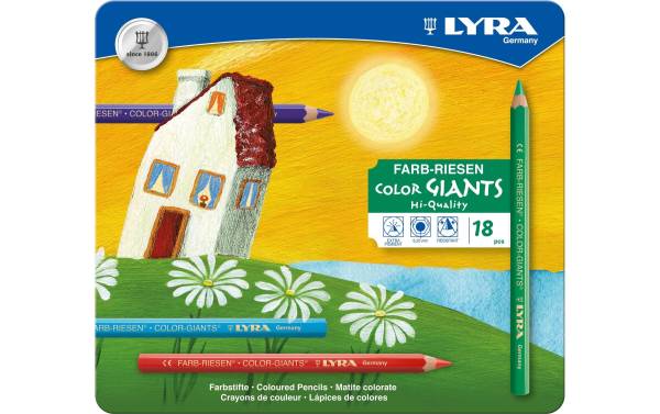 Lyra Farbstifte Color Giants 18 Stück
