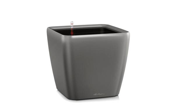 Lechuza Pflanzentopf Quadro Premium 21 LS Dunkelgrau