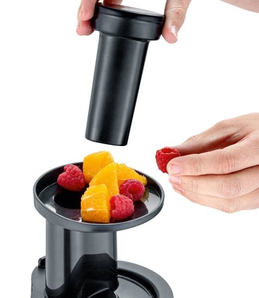 SEVERIN Entsafter 'Slow Juicer' ES 3571, grau / schwarz