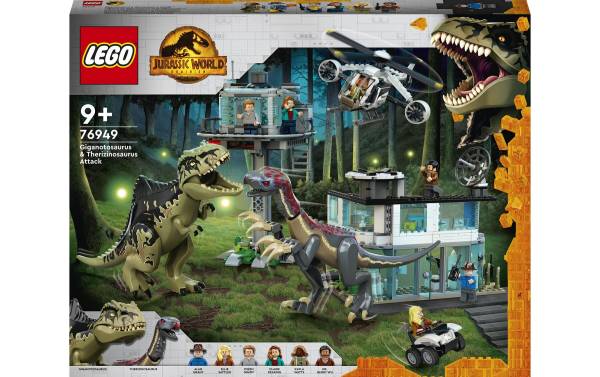 LEGO® Jurassic World Giganotosaurus &amp; Therizinosaurus 76949
