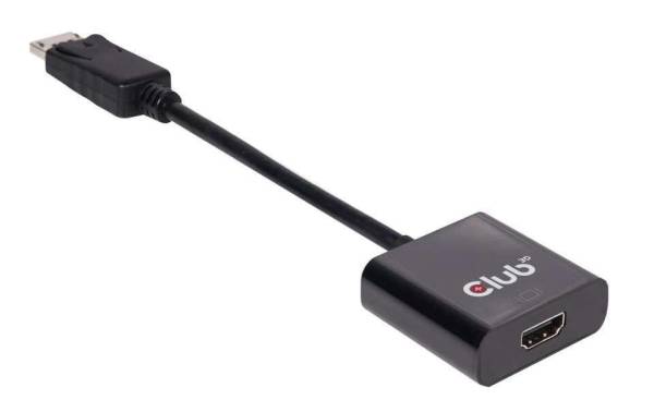 Club 3D Adapter 4K DisplayPort 1.2 – HDMI 2.0