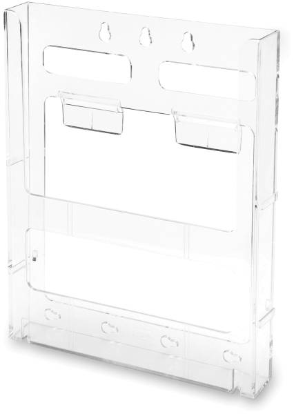 DEFLECTO Prospekthalter Lit-Loc A4 772001 hoch, mit Verrigelung