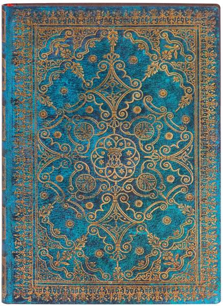 PAPERBLANKS Notizbuch Azurblau Midi FB6476-3 liniert 176 Seiten