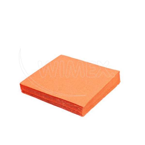 Serviette 2-lagig orange 24 x 24 cm – 250 Stück