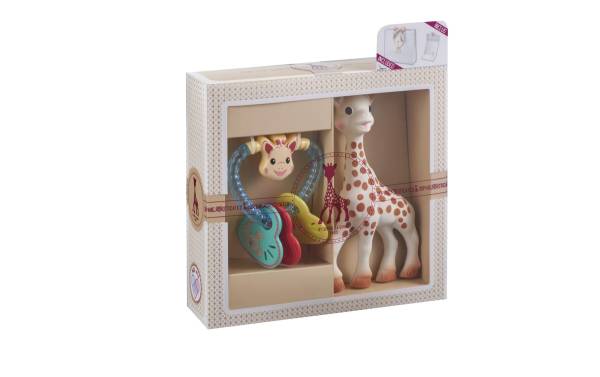 Sophie la girafe Geschenkset Spielfigur und Beissring