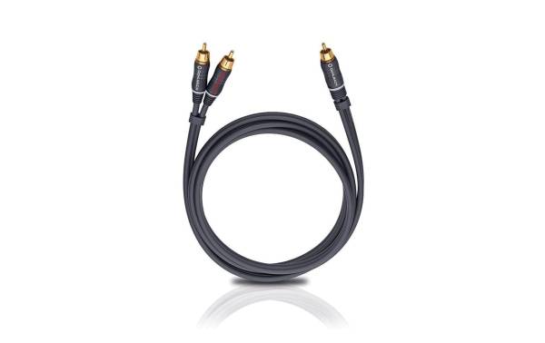 Oehlbach Audio-Kabel BOOOM Cinch – Cinch 3 m