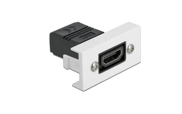 Delock Easy 45 HDMI Modul gerade 22.5 x 45 mm HDMI – HDMI