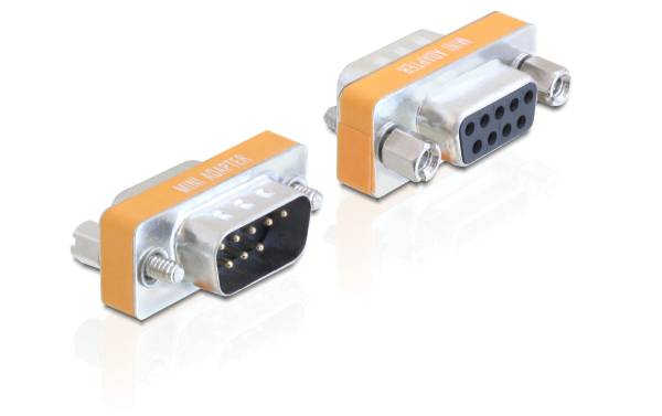 Delock Nullmodemadapter DB9 RS-232 m -f