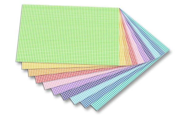 folia Motivkarton "Karos klein", 500 x 700 mm, 300 g/qm