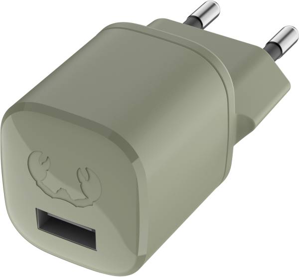 FRESH&#039;N REBEL Mini Charger USB-A 2WC12DG Dried Green 12W
