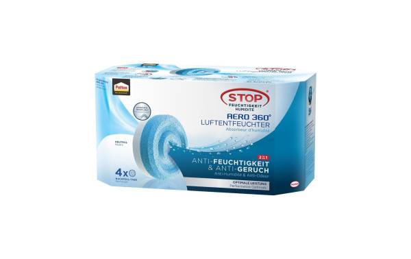 Nachfüllpack Pattex zu Luftentfeuchter AERO 360 Inhalt 4 x 0,45 kg Tab
