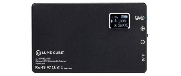 LUME CUBE Panel Mini mit DSLR-Mount