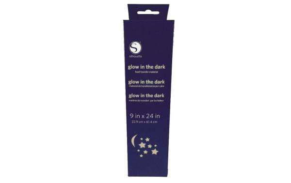 Silhouette Aufbügelfolie 22.9 cm x 91.4 cm nachtleuchtend