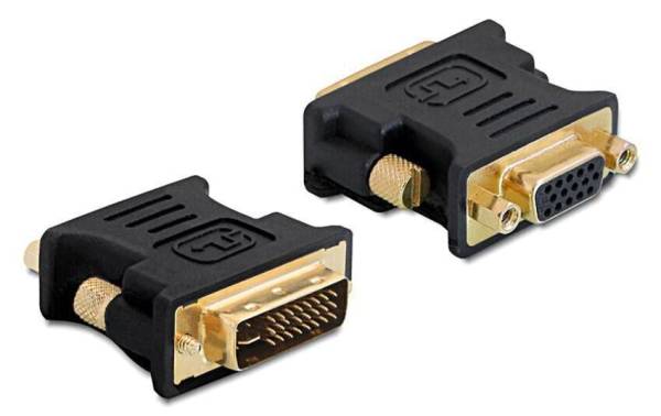 Delock Adapter DVI-I – VGA m-f