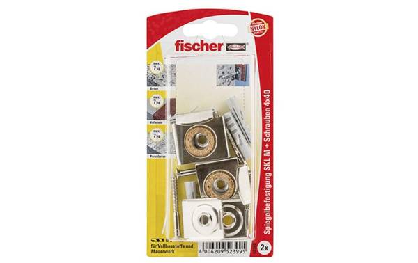Fischer Spiegelbefestigung SKL M, 2 Stück