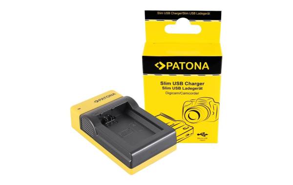 Patona Ladegerät Slim Micro-USB für Sony NP-FW50