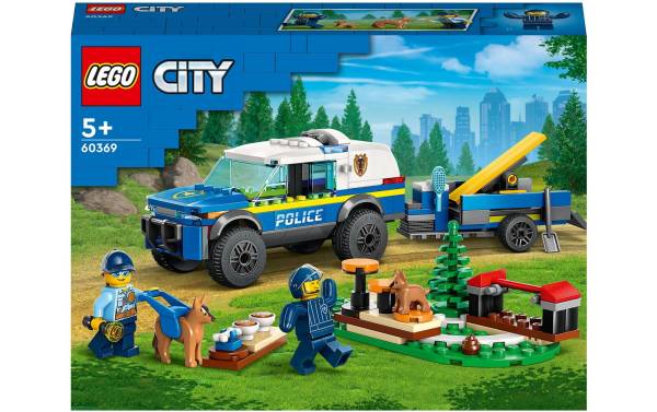 LEGO® City Mobiles Polizeihunde-Training 60369