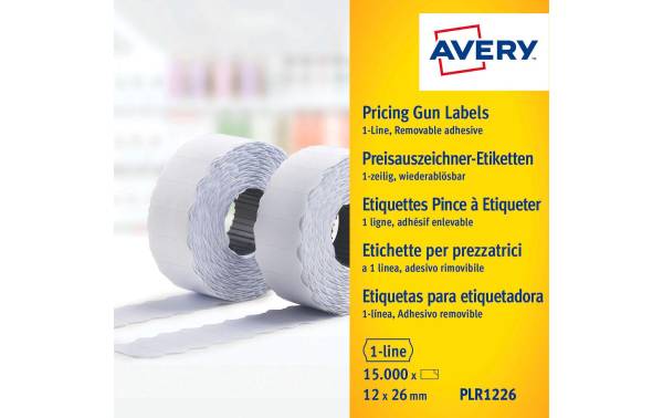 AVERY ZW. Zweckform Etiketten für Preisauszeichner, 26 x 12 mm