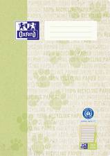 Oxford Schulheft "Recycling", DIN A4, 16 Blatt, Lineatur 3