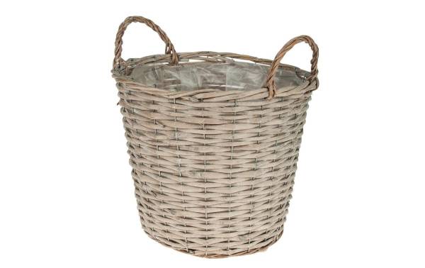 Opiflor Weidenkorb Hessen, 22 cm Grau