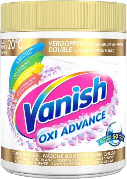 VANISH Gold Oxi Advance Pulver 900g 3280747 weiss