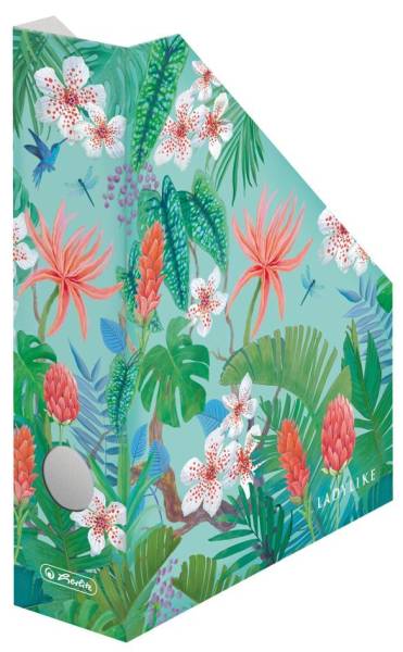 herlitz Wellpappe-Stehsammler Ladylike 'Jungle', DIN A4