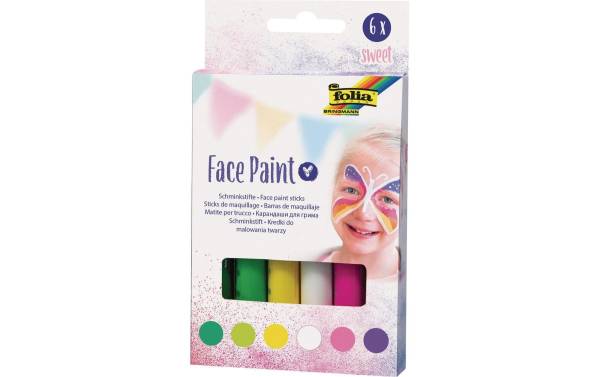 folia Schminkstifte Face Paint Set SWEET