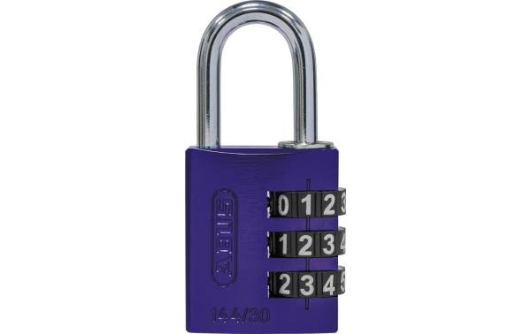 Abus Zahlenschloss 144/30 B/DFNLI Lila Aluminium