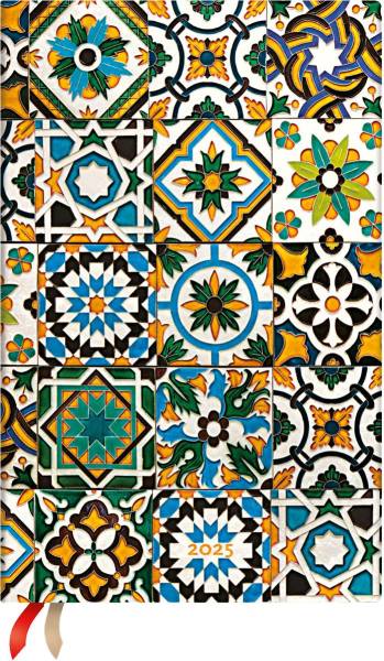 PAPERBLANKS Agenda Porto 2025 DHD6045 1W/2S HOR Maxi HC DE 13.5x21cm