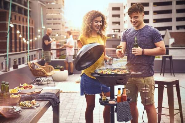 SEVERIN Barbeque-Standgrill PG 8541, mit Haube, 2000 Watt